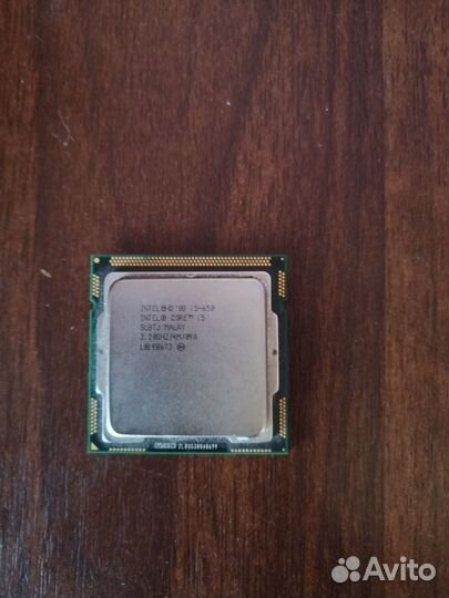 Процессор intel core i5 650