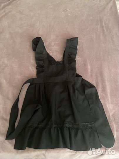 Школьный фартук черный