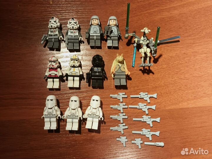 Lego star wars фигурки
