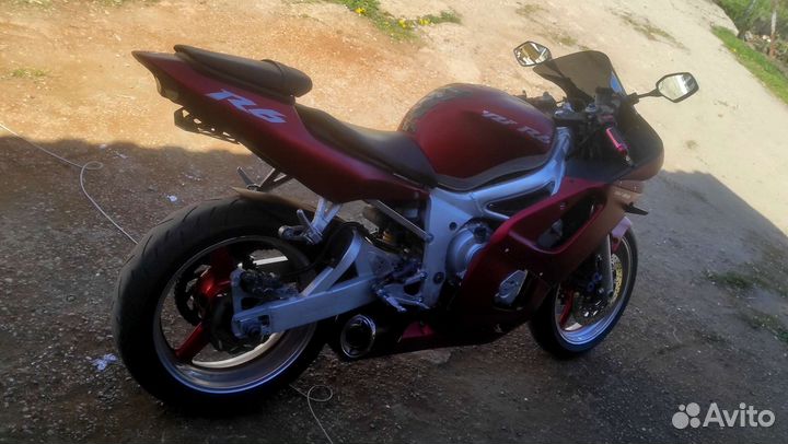 Yamaha r6 2000г в разборе