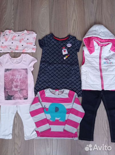 Вещи пакетом на девочку р104