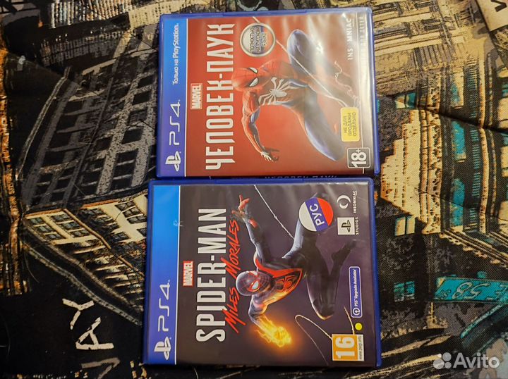 Игры для приставок ps4 Spider-Man morales
