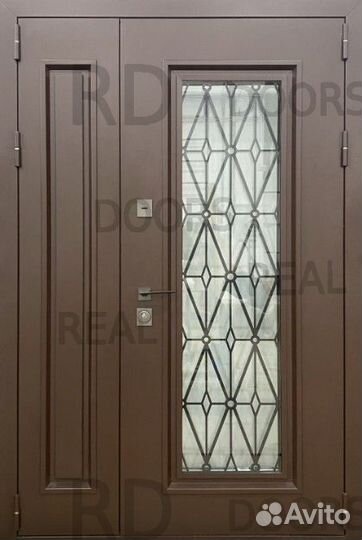 Входная металлическая дверь с терморазрывом