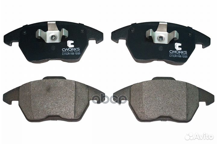 Тормозные колодки передние, Low Metallic C11CR1