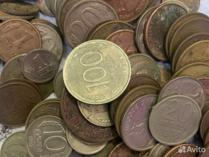 3,3 кг монет СССР