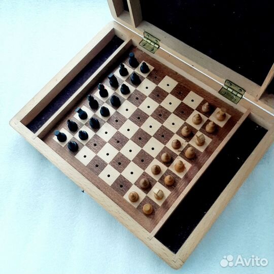 Шахматы деревянные СССР Винтаж