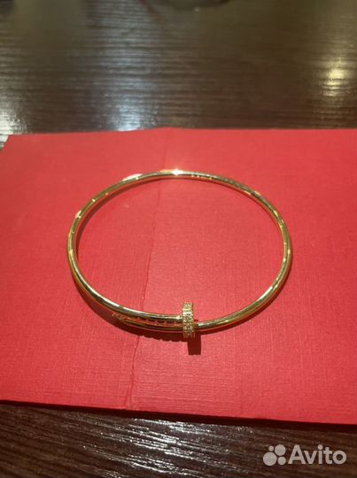 Золотой браслет cartier