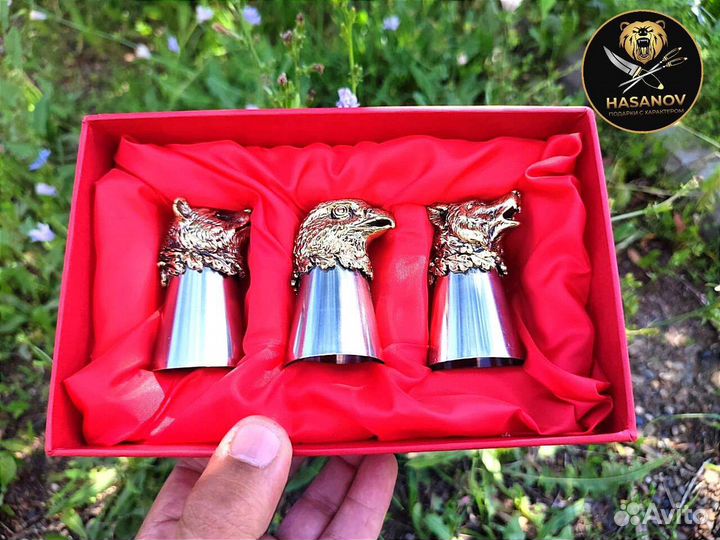 Подарок для мужчины / набор рюмок перевёртыши