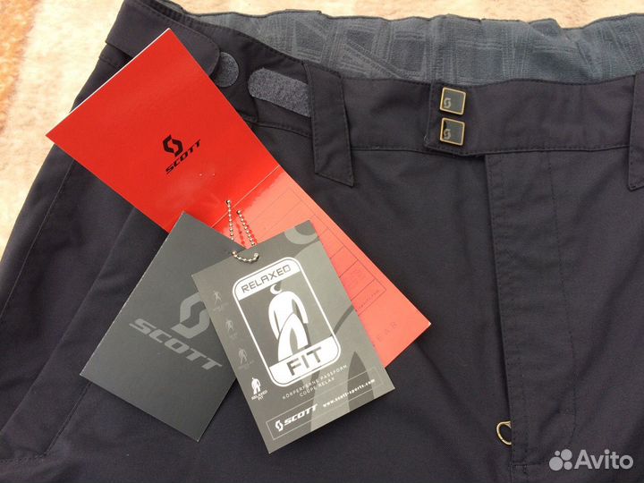 Горнолыжка, сноубордические штаны scott Omak black