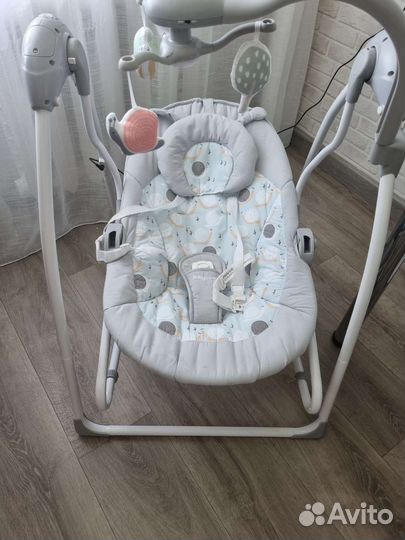 Электрокачели- шезлонг 2 в 1