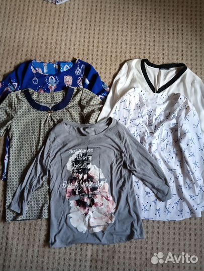 Блузы 46р
