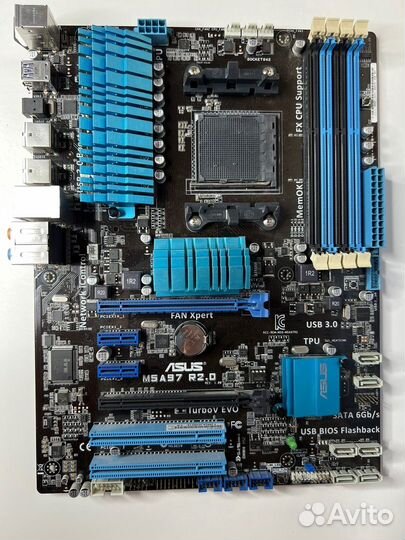 Материнская Плата Asus M5A97 R2.0 Soc-AM3 AMD970