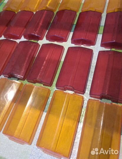 Новые стёкла задних фонарей ваз 2101(СССР)