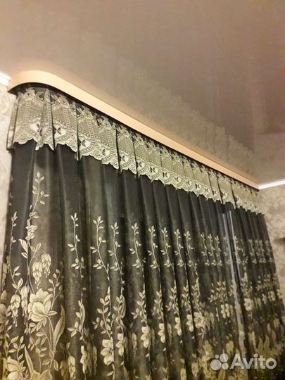 Шторы, тюль блеск аут