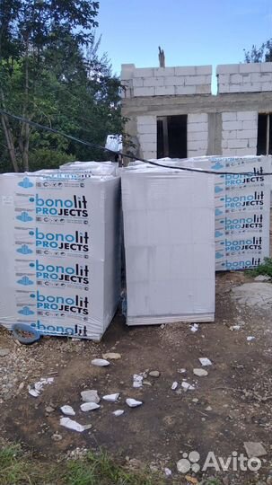 Газобетонные блоки с завода Бонолит