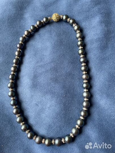 Бусы из натурального жемчуга