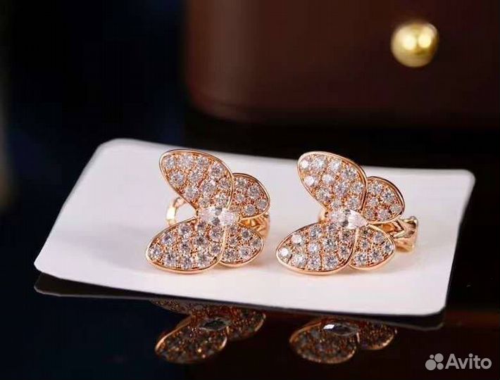 Серьги Van Cleef Ванклиф