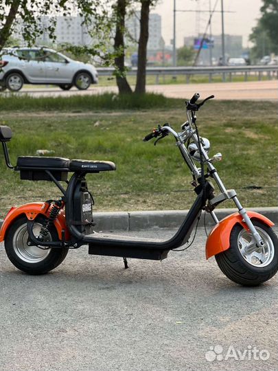 Самокат взрослый электрический бу