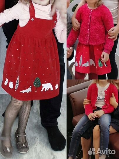 Пакет вещей на девочку 104-110