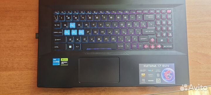 Ноутбук msi katana 17