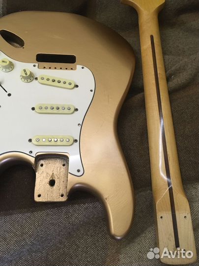 Гриф Fender оригинал большая голова Mexico MIM