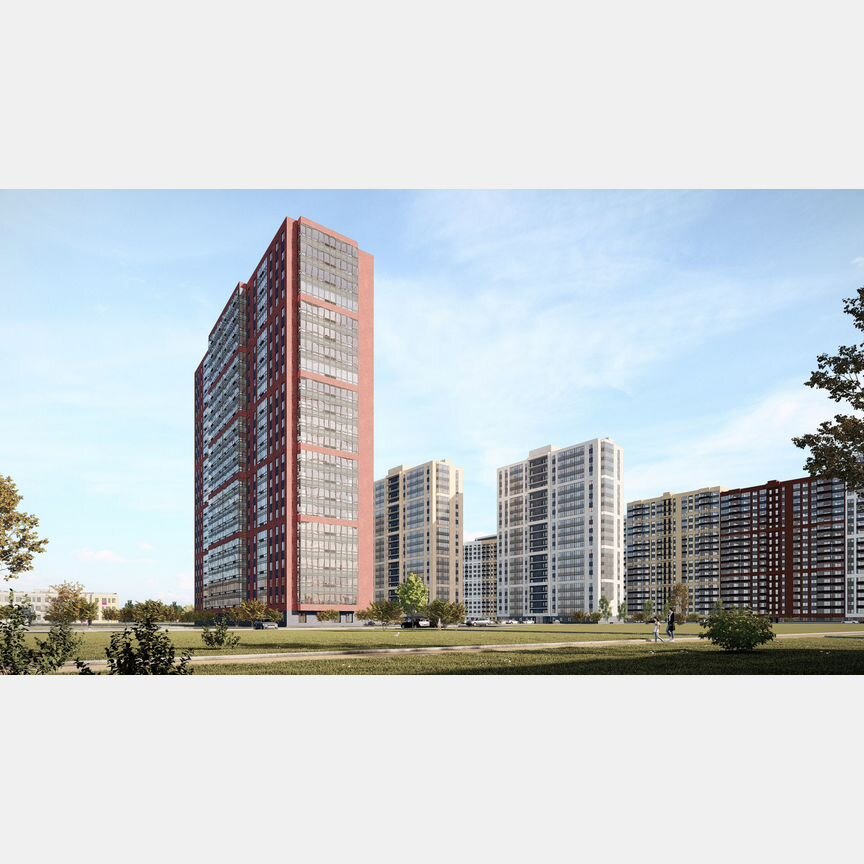 2-к. квартира, 55,2 м², 22/22 эт.