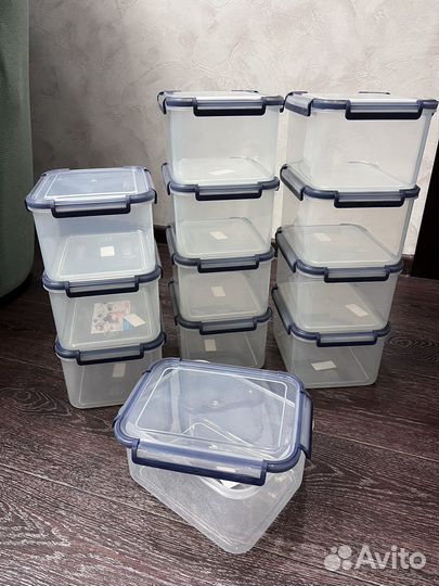 Пластиковый пищевой контейнер 2,75 л ланчбокс