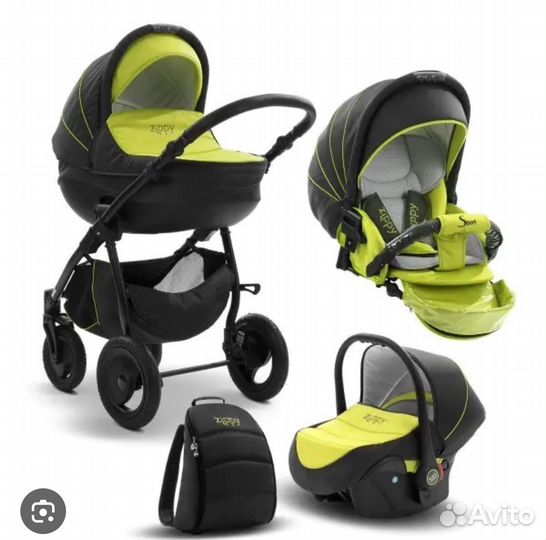 Коляска zippy 3 в 1