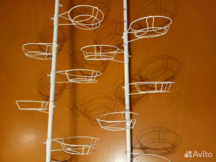 Полки распорки для комнатных цветов