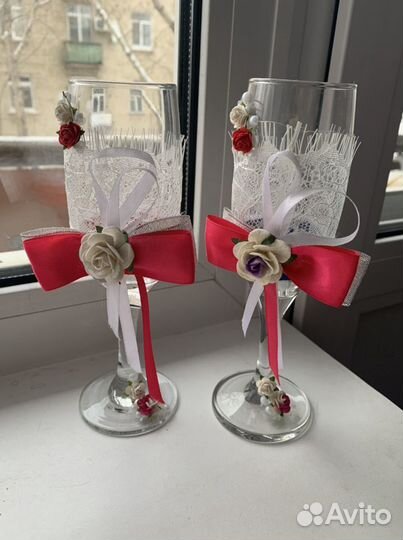 Свадебные фужеры