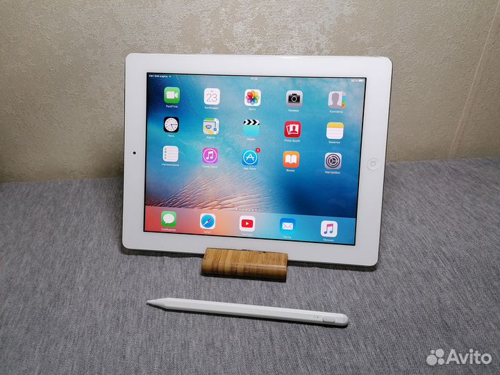 iPad 2 Wi-Fi + Cellular 16 Gb + Pencil