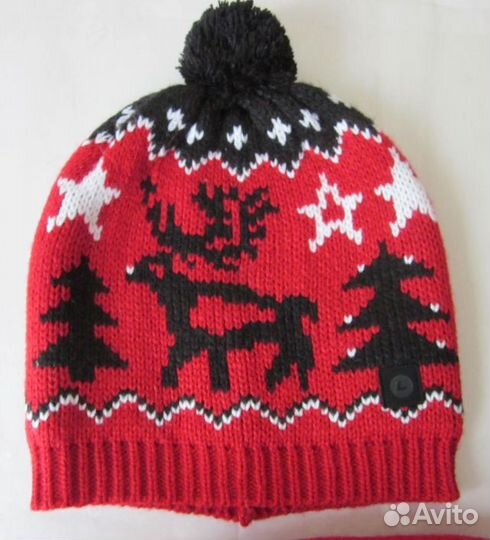 Вязаная шапка и шарф Luhta