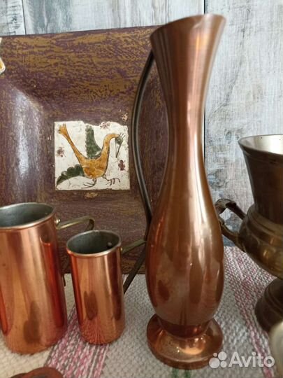 Посуда из меди и латуни