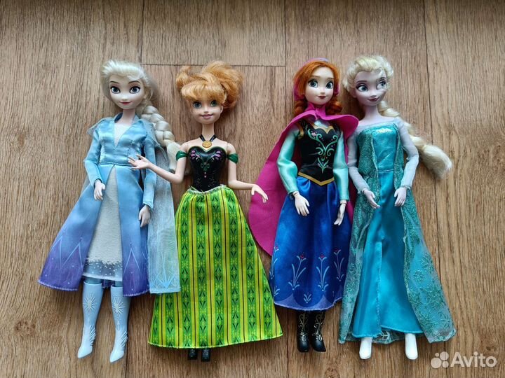 Куклы Анна и Эльза холодное сердце