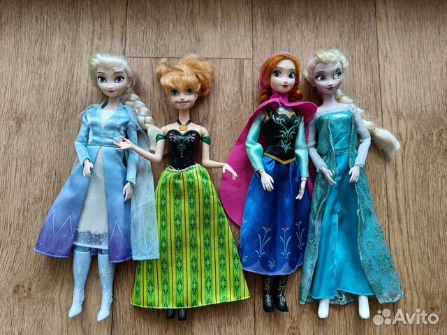 Куклы Анна и Эльза холодное сердце
