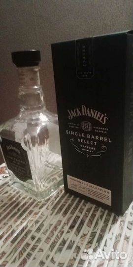 Бутылка jack daniels single barrel