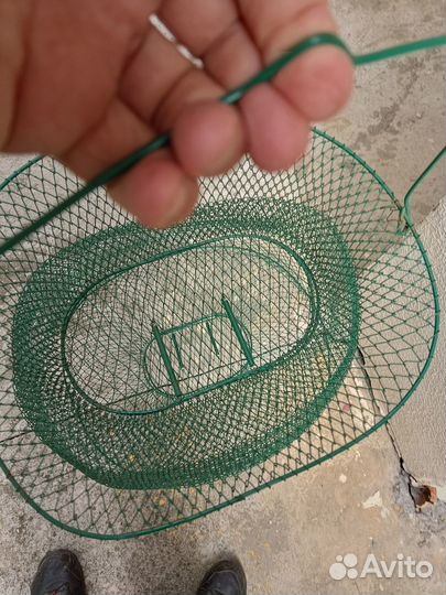 Садок рыболовный металлический новый