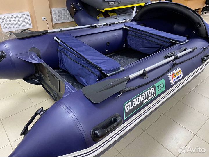 Надувная лодка gladiator E380 AIR С нднд