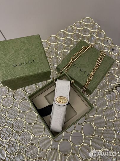 Кулон-кейс Gucci новый оригинал