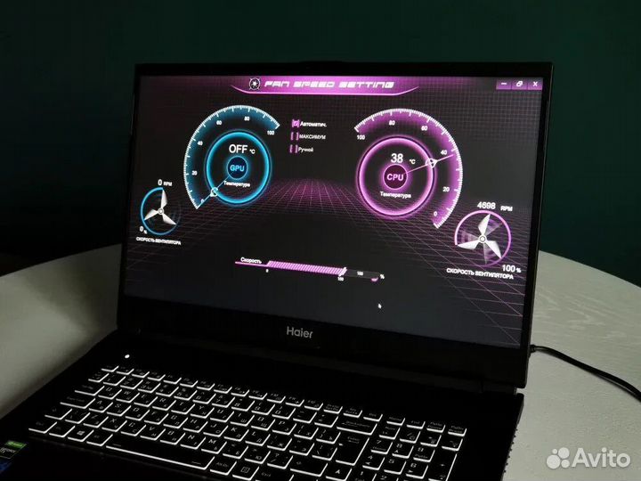 Игровой ноутбук haier GG1505A