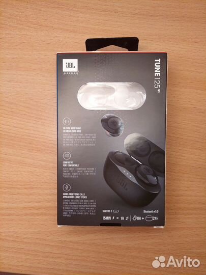 Наушники jbl tune 125 tws