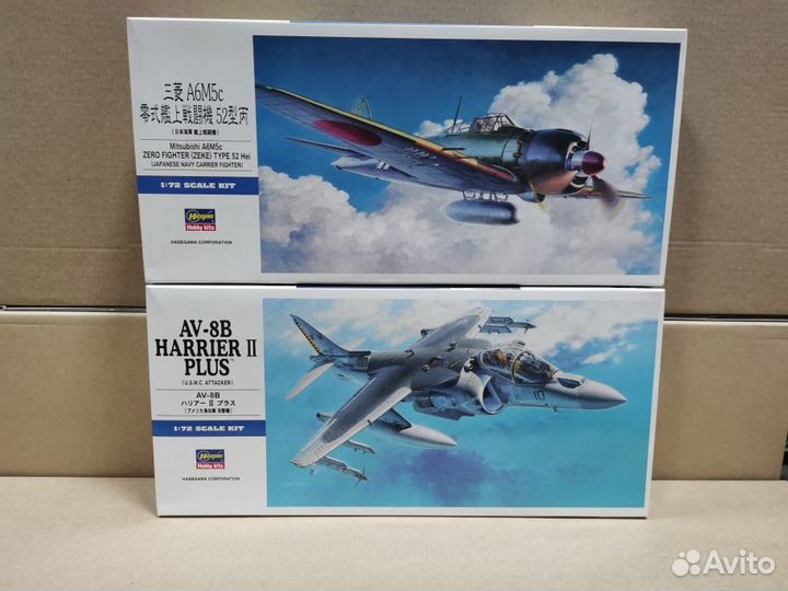 Сборные модели самолетов hasegawa 1 72 D