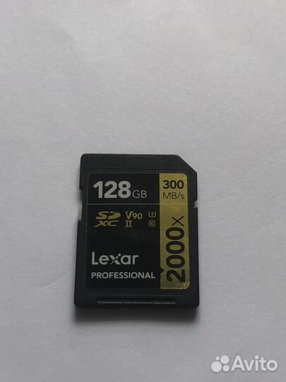 Карта памяти microsd 128 гб lexar оригинал