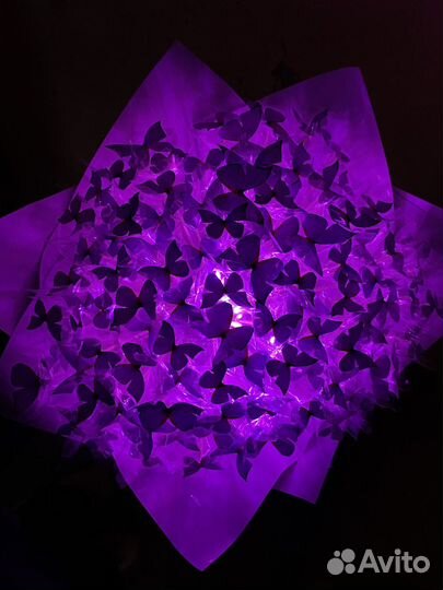 Букет из бабочек(101шт)