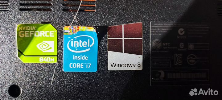 Ноутбук acer i7/8gb/240 ssd