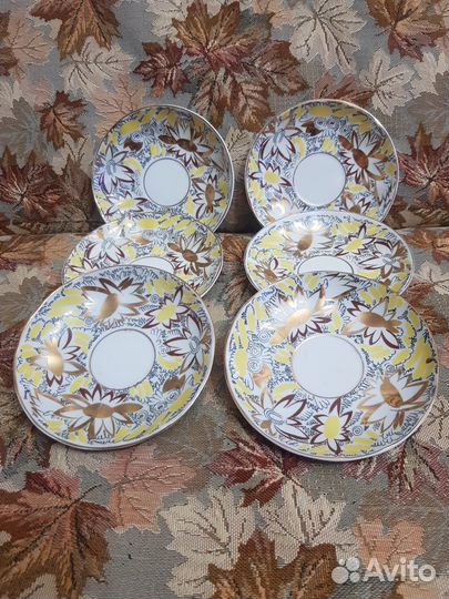 Чайные блюдца СССР лфз