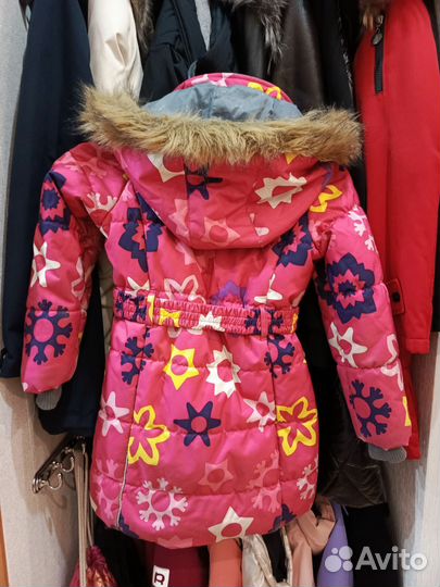 Зимняя куртка удлинённая Huppa