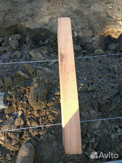 Заготовка из красного дерева