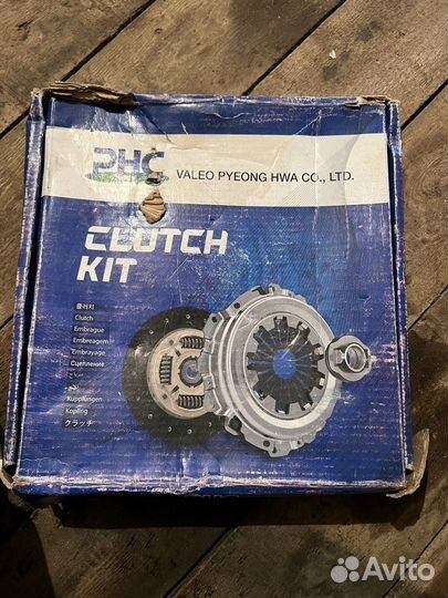 Сцепление (комплект) на chevrolet aveo t250