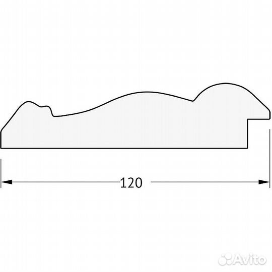 Зеркало Evoform Exclusive 172х82 BY 3611 с фацето